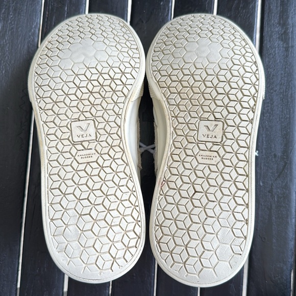 Veja White and Tan Sneakers - Picture 11 of 14